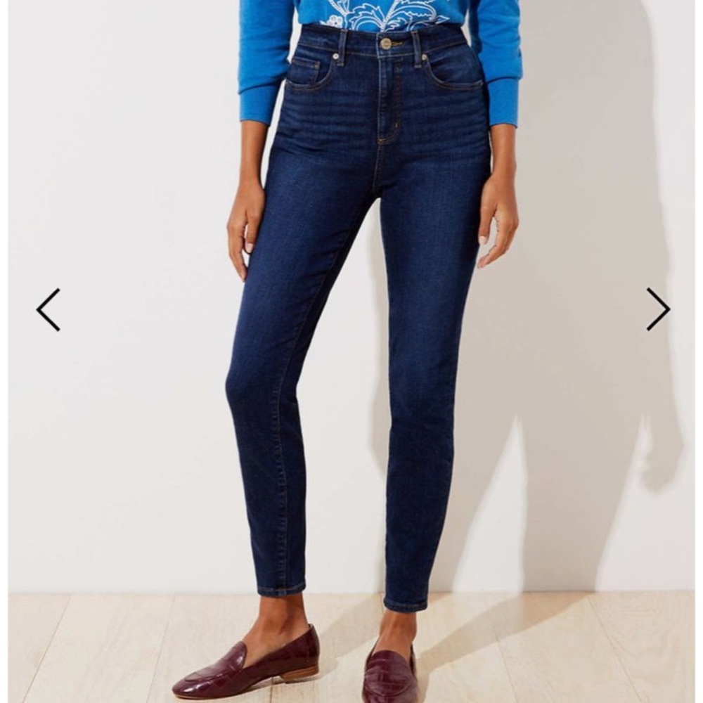 LOFT “The Curvy Skinny” High Rise Women's Jeans